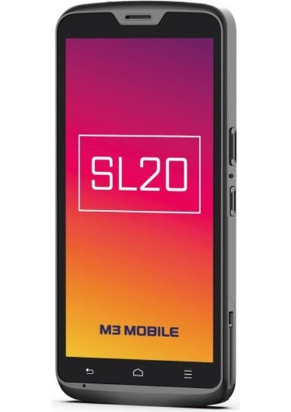 M3 Mobıle SL20W 2d Karekod Androıd 11 4GB/64GB 13MP Wıfı+Bluetooth 5.45" Koruyucu Kılıf Dokunmatik Ekran El Terminali modelleri