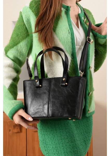 Kadın Şık Tasarımlı Hem Omuzdan Asmalı Hem Elden Tutmalı Çanta fiyatları