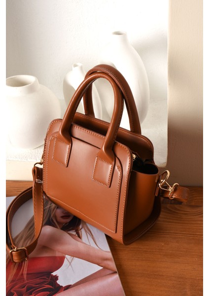 Kadın Şık Tasarımlı Hem Omuzdan Asmalı Hem Elden Tutmalı Çanta indirimleri