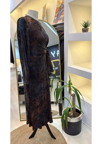 2011 Ipek Elbise Kuşak Detayli Tarçin indirimleri