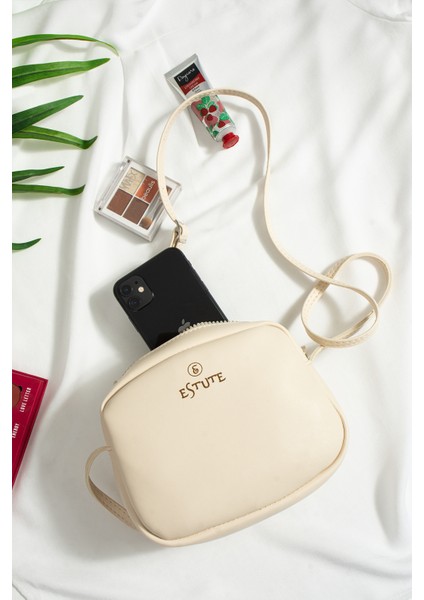 Günlük Çapraz Askılı Çanta 2 Li Paket Krem ve Mint Renk indirimleri