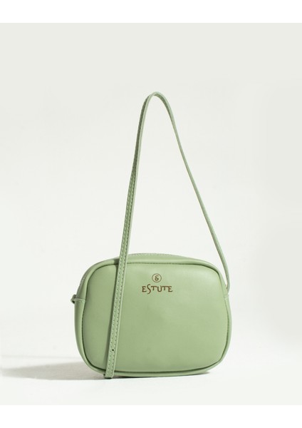 Günlük Çapraz Askılı Çanta 2 Li Paket Krem ve Mint Renk