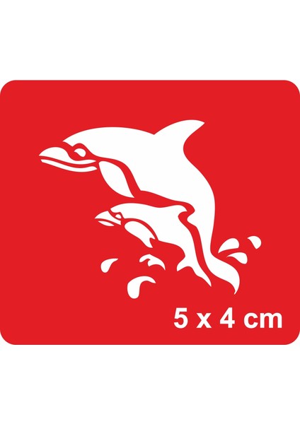 Yunus ve Yavrusu Tattoo Geçici Dövme Şablonları Kına Kalıpları