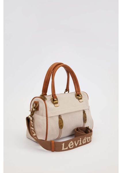 Krem Çok Gözlü El Kanvas El Çanta fiyatları