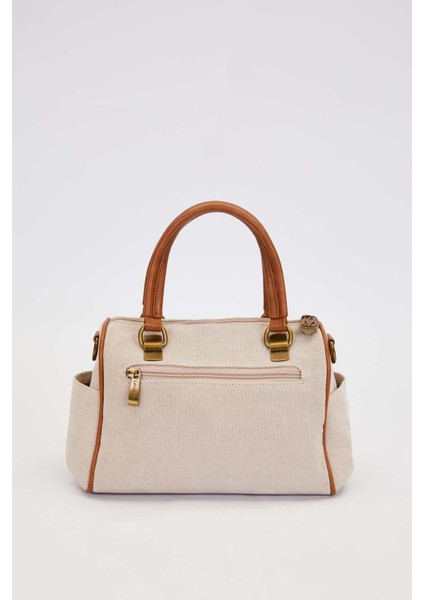 Krem Çok Gözlü El Kanvas El Çanta fırsatları