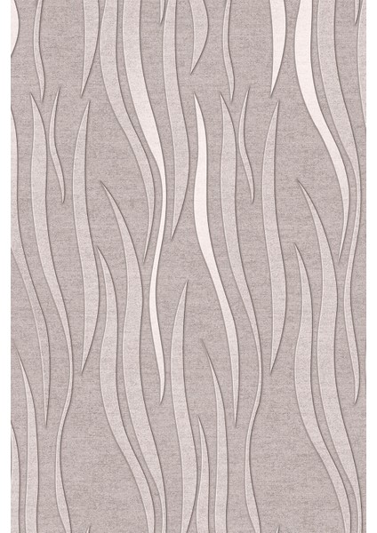 Minimal Modern Çizgiler Taupe Dalga Desenli Tekstil Duvar Kağıdı modelleri