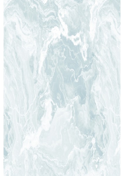 Ice Sky Marble Açık Mavi Serisi Tekstil Tabanlı Duvar Kağıdı modelleri