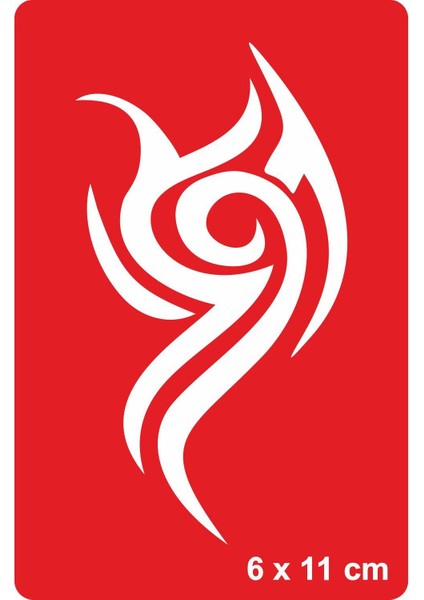 Tribal 71 Tattoo Geçici Dövme Şablonları Kına Kalıpları