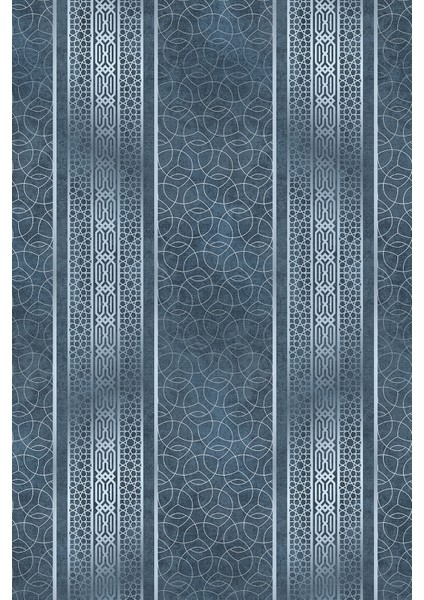 Osmanlı Desenli Gümüş Şerit Tekstil Duvar Kağıdı modelleri