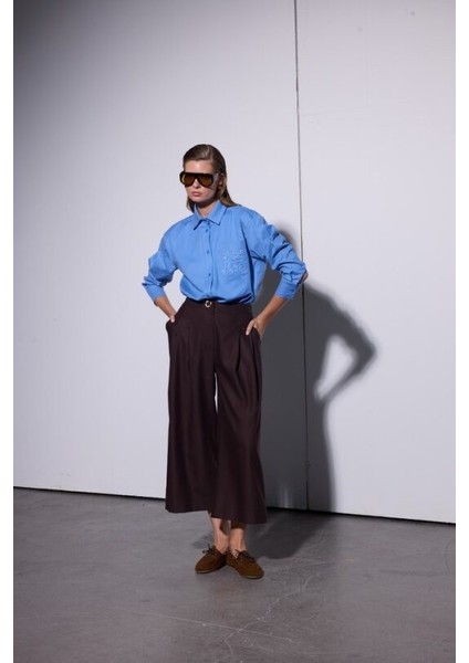 Missemramiss 4890 Mssm Nakışlı Gömlek