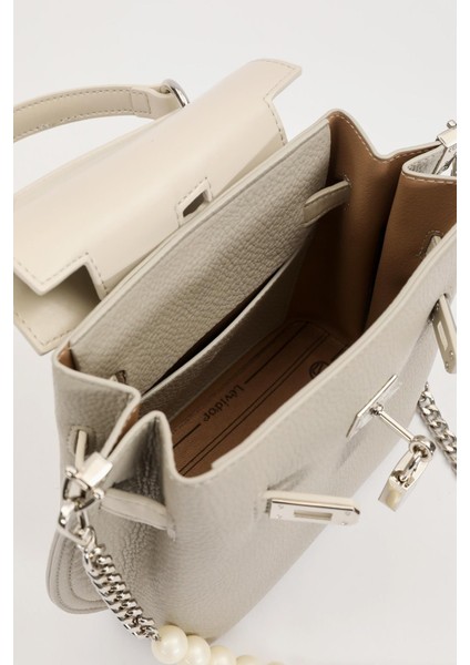 Gri Inci Askı Detaylı El Çantası modelleri