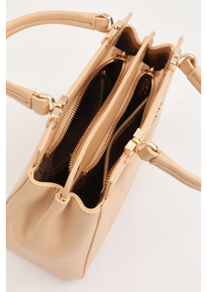 Pembe Şerit Dikiş Model El Çantası modelleri