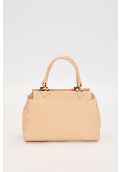 Pembe Şerit Dikiş Model El Çantası fırsatları