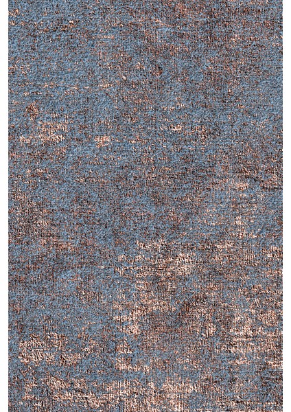 Rustik Mavi Kahve Beton Görünümlü Tekstil Duvar Kağıdı modelleri