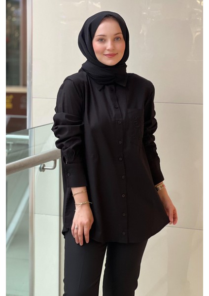 4890 MSSM Nakışlı Gömlek