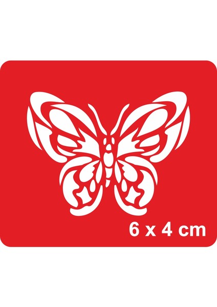 Papyon Kelebeksupertrend1 Tattoo Geçici Dövme Şablonları Kına Kalıpları