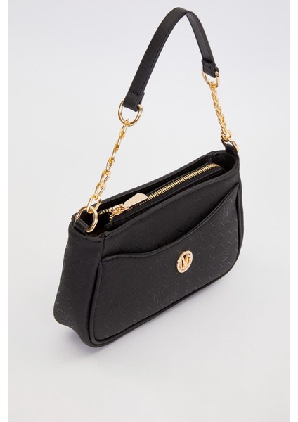 Siyah Zincir Detaylı Trend Omuz Çantası fiyatları