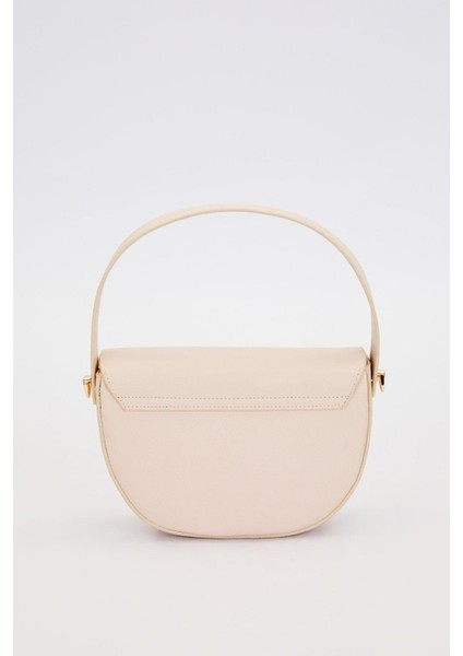 Krem Kapak Tokalı El Çantası fırsatları