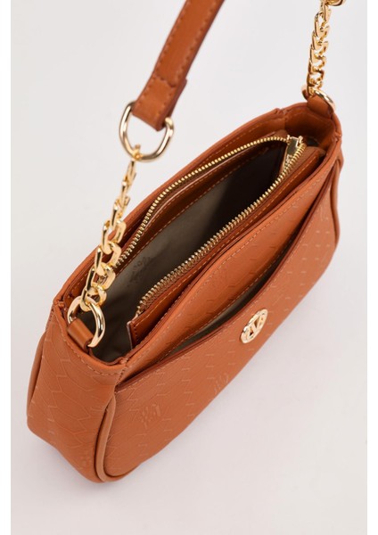 Taba Zincir Detaylı Trend Omuz Çantası modelleri