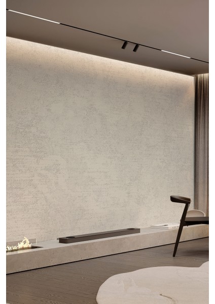 Endüstriyel Beton Efektli Açık Ton Soft Tekstil Duvar Kağıdı fiyatları