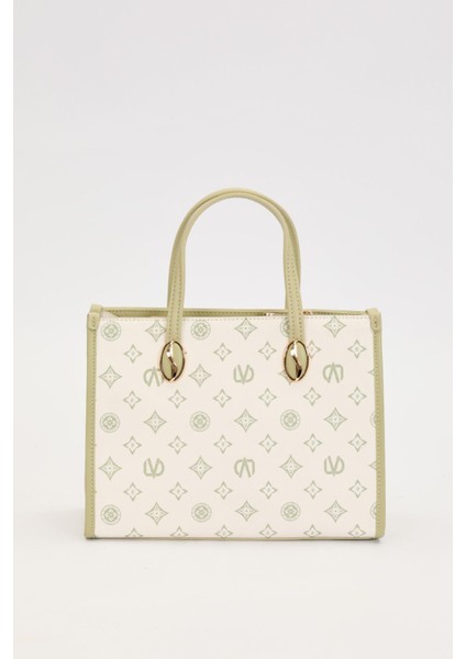 Yeşil Lvd Baskılı El Çantası fırsatları