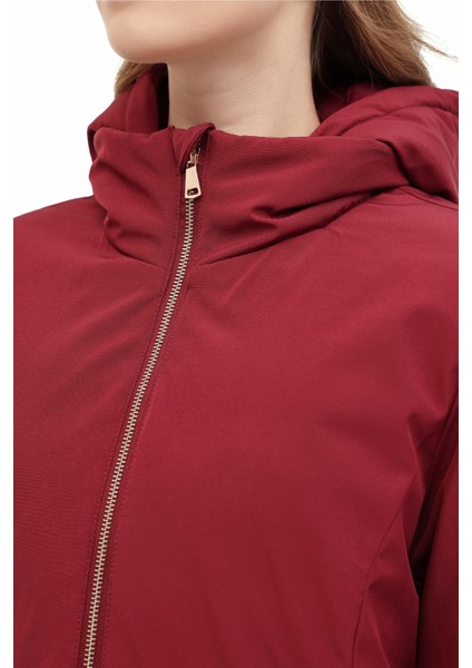 Wl 1poly Padded 5pr Bordo Kadın Mont fırsatları