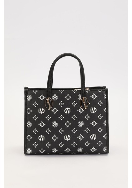 Siyah Lvd Baskılı El Çantası fırsatları