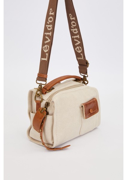 Haki Çift Askı Kullanımlı El Çantası