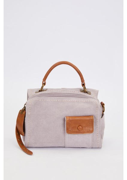 Gri Çift Askı Kullanımlı El Çantası fiyatları