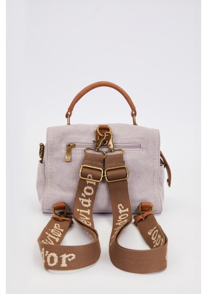 Gri Çift Askı Kullanımlı El Çantası fırsatları