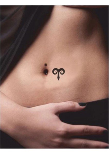 Koç Burcu Tattoo Geçici Dövme Şablonları Kına Kalıpları fiyatları