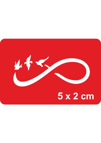 Sonsuz Özgürlük Tattoo Geçici Dövme Şablonları Kına Kalıpları