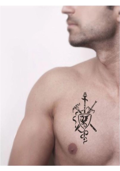 Keskin Savaşçı Tattoo Geçici Dövme Şablonları Kına Kalıpları fiyatları