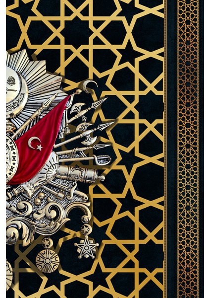 Osmanlı Padişahları Portreli Kündekari Zeminli Tek Parça Tekstil Duvar Kağıdı modelleri