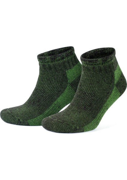 Alpaka Yünlü Tam Havlulu Kalın Termal Bilek Boy Çorap 6007