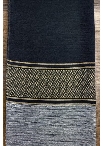 Pano Fon Perde Ekose Şeritli Siyah 1 / 3 Sık Pileli (Tek Kanat) Fon, Perde, Tül, modelleri