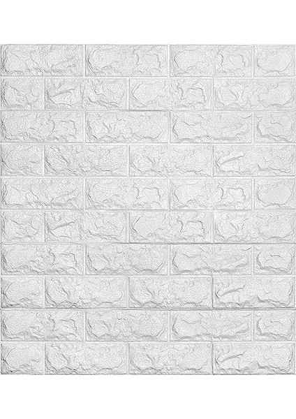 Yapışkanlı Duvar Paneli 3D Dekoratif Esnek Duvar Kağıdı Kaplama Köpük (70X77)