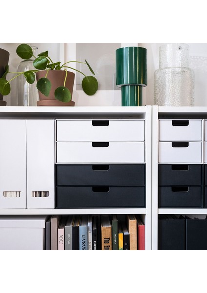 Çekmeceli Kutu, Beyaz, 32X25 Cm, 2 Çekmeceli fırsatları