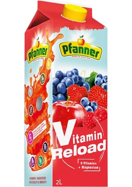 2 Lt Morning Boost ve Vitamin Reload Meyve Suyu 2 Li Paket modelleri