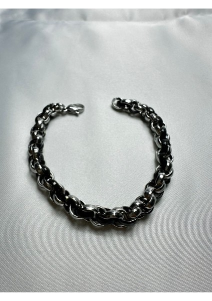 Paslanmaz Çelik Zincir Bileklik Erkek