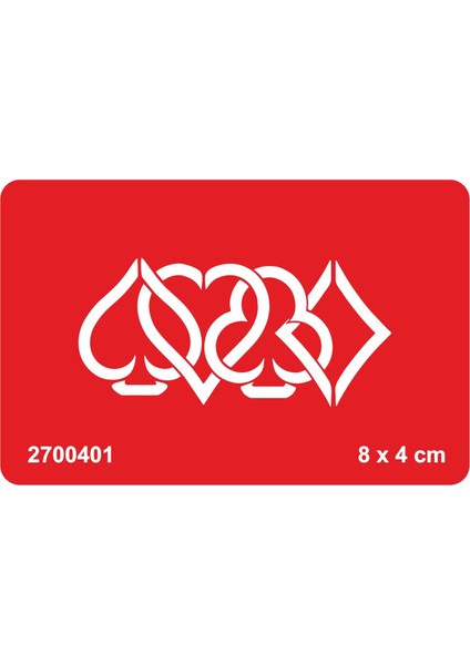 Iskambil Tattoo Geçici Dövme Şablonları Kına Kalıpları