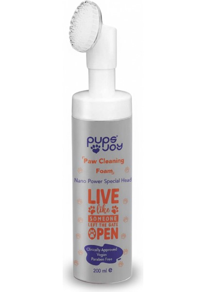 Nano Gümüş Özel Başlıklı Pati Temizleme Köpüğü fiyatları