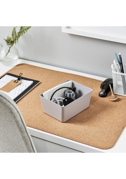 Kutu, Açık Gri, 13X18X8 cm fiyatları