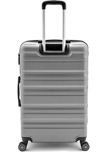 Abs Baklava Desenli Valiz Seti