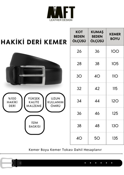 Hakiki Deri Erkek Kemer – Desenli, 3,5 Cm, Siyah | 9061 fiyatları