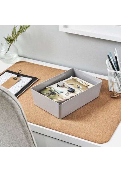 Kutu, Açık Gri, 18X26X8 cm fiyatları