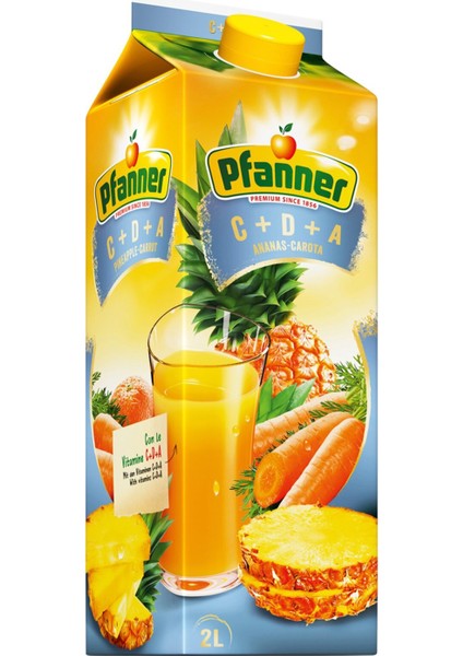 2 Lt C+D+A Ananas-Carota ve Multivitamin Meyve Suyu 2 Li Paket fiyatları