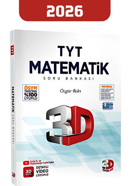 2026 3D Tyt Matematik Soru Bankası