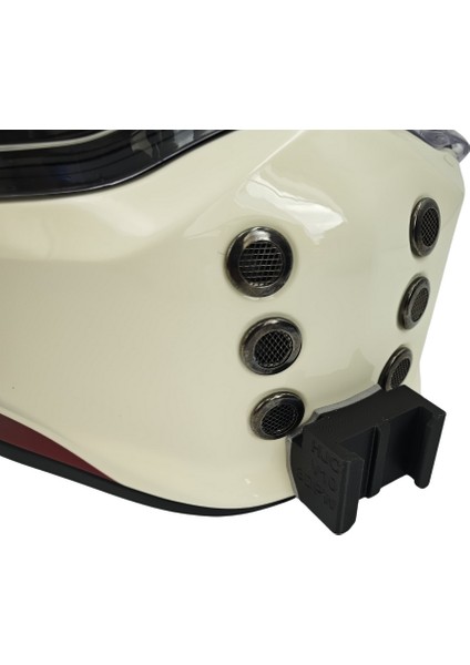 Hjc V10 Kask uyumlu chinmount aksiyon kamera çene bağlantı aparatı seti fırsatları