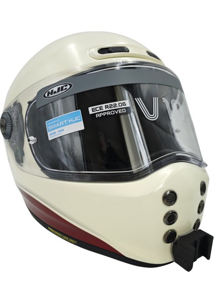 Hjc V10 Kask uyumlu chinmount aksiyon kamera çene bağlantı aparatı seti